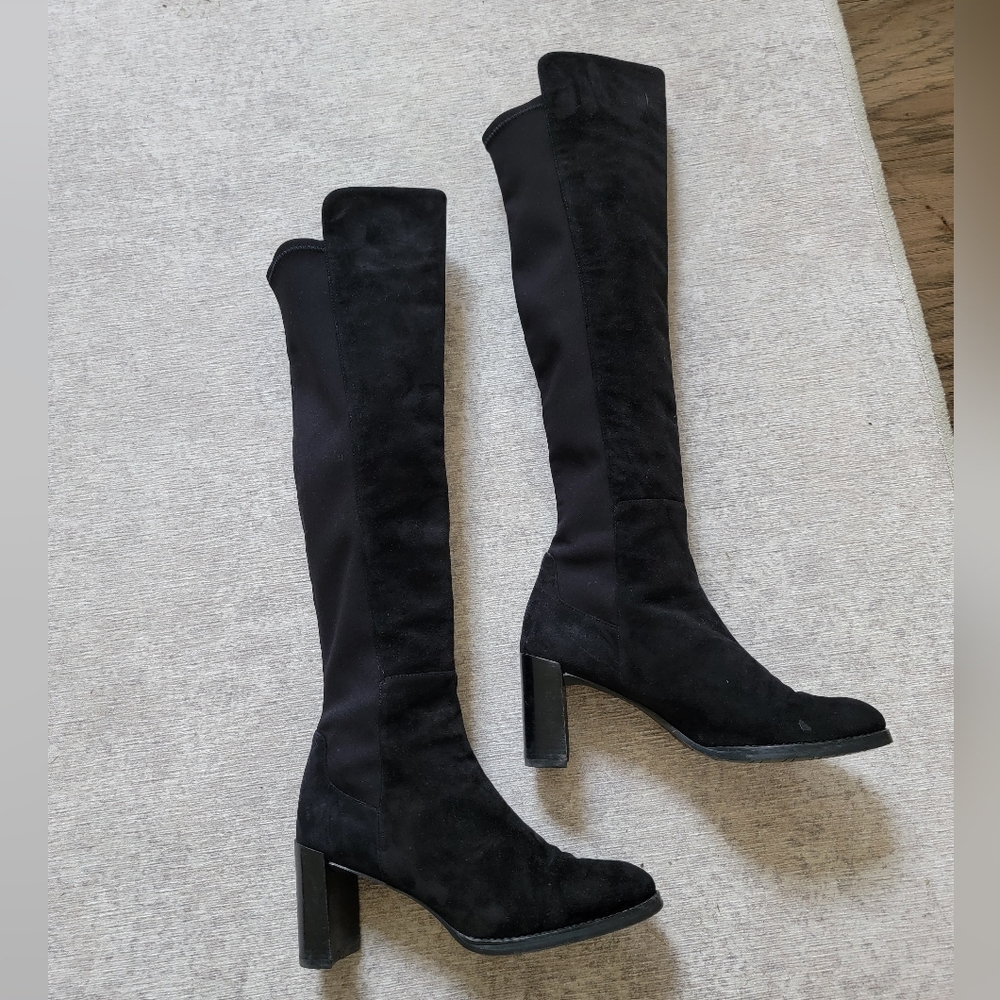 Stuart Weitzman Womens Hijack Suede Knee High Boots Size 6.5 - Picture 2 of 16